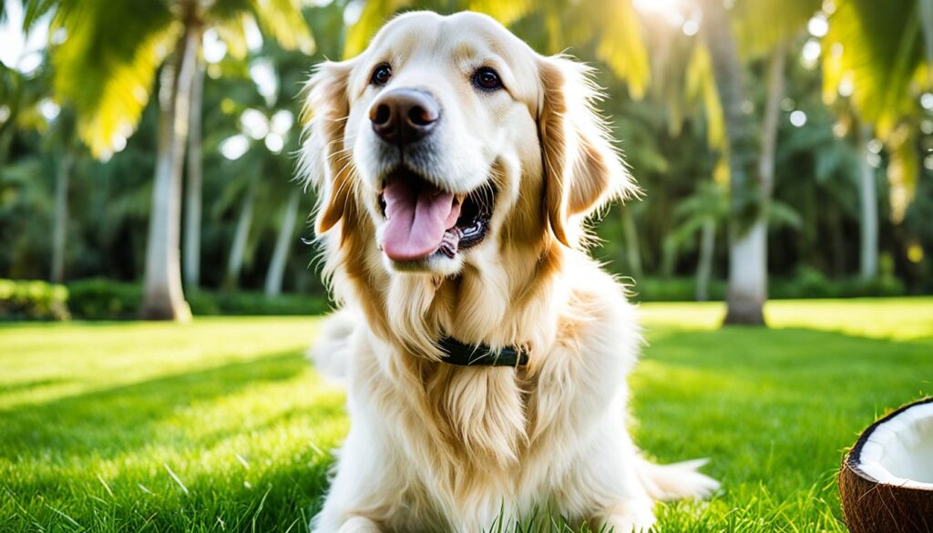 kokosöl für hunde gegen mundgeruch