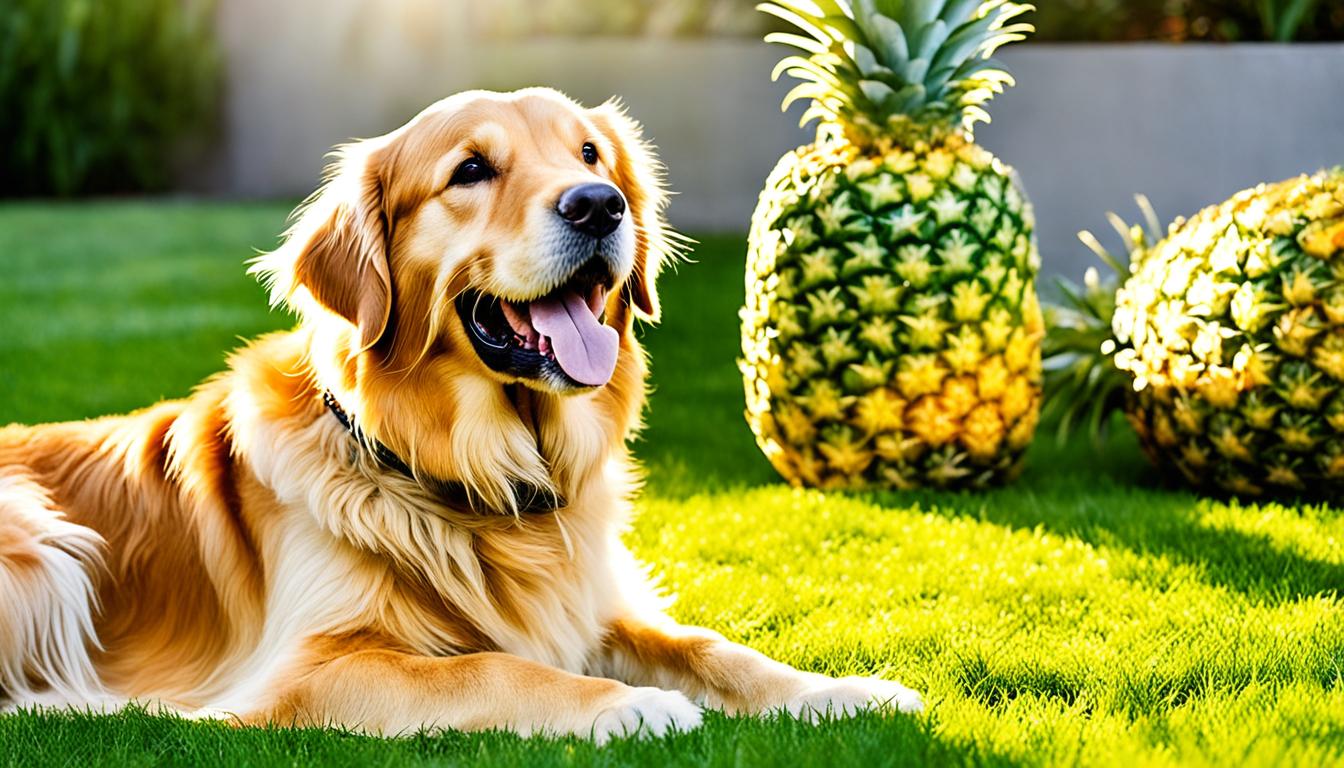 konnen hunde ananas essen