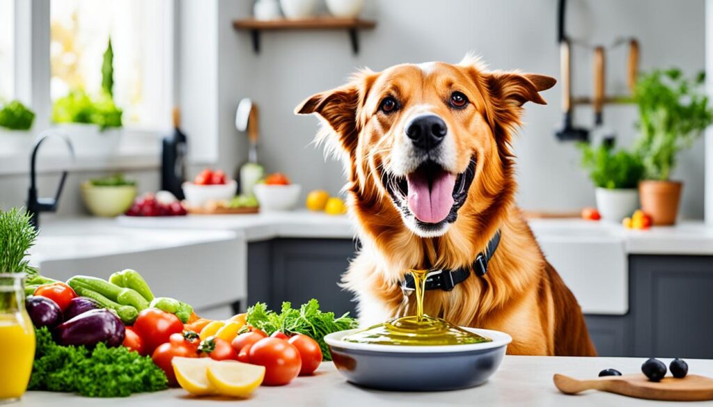 olivenöl für hunde