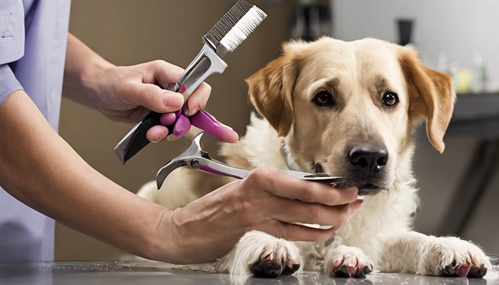 precise dog nail care