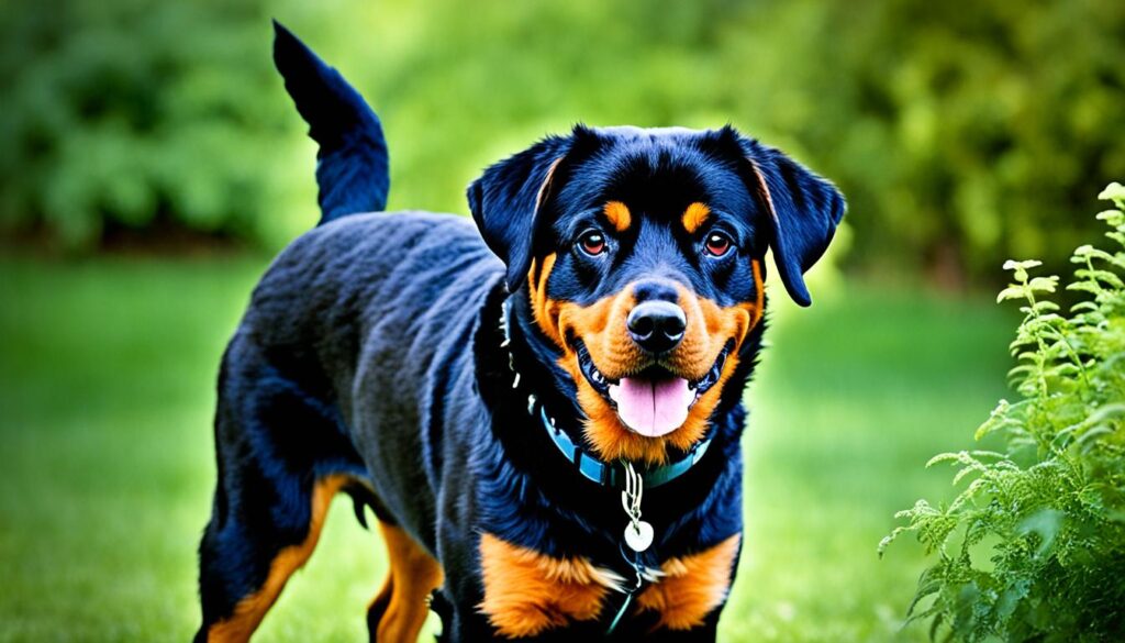 pudel rottweiler mix