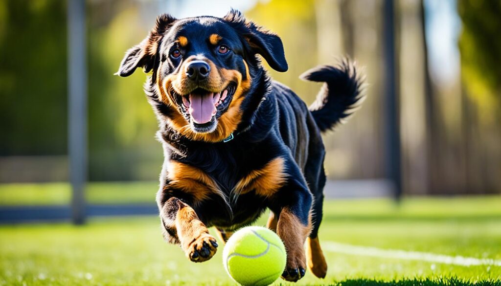 pudel rottweiler mix