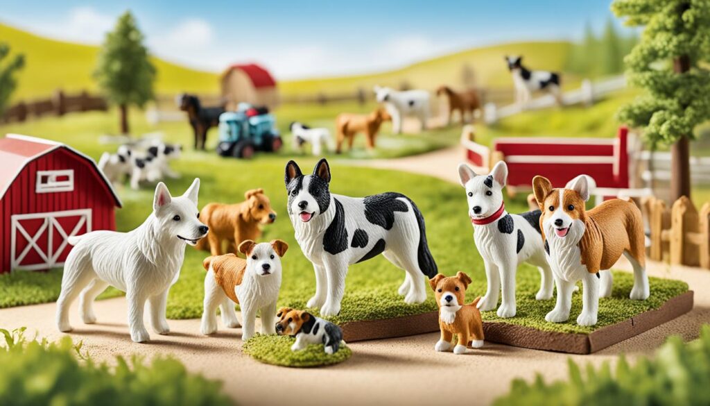 schleich farm world hunde