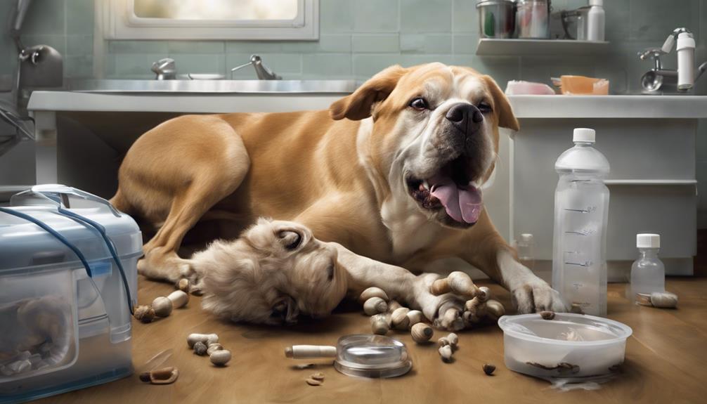 symptome bei eichelvergiftung hund