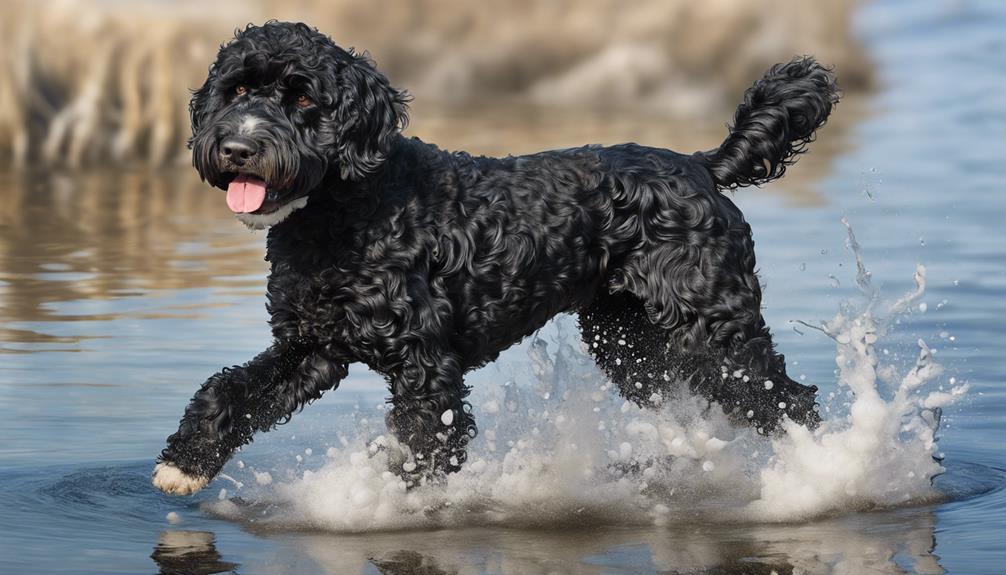 water loving portuguese dog breed