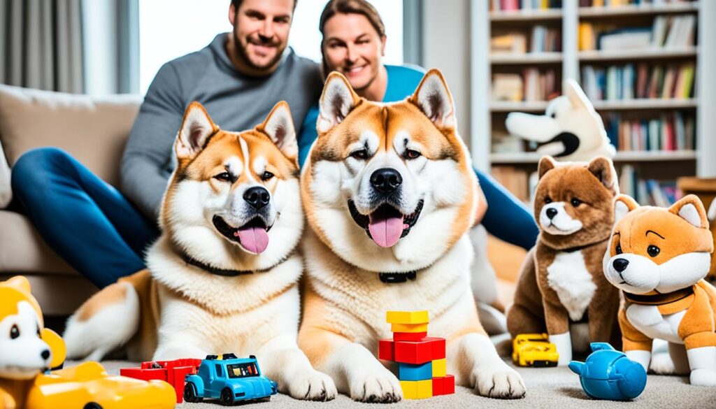 American Akita als Familienhund