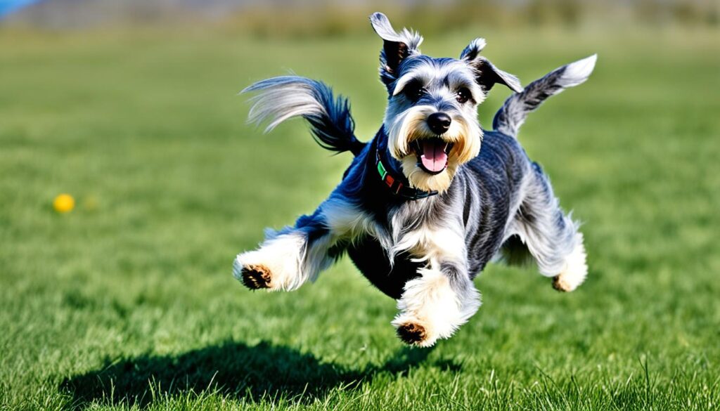 Auslauf und Bewegungsdrang der Schnauzer