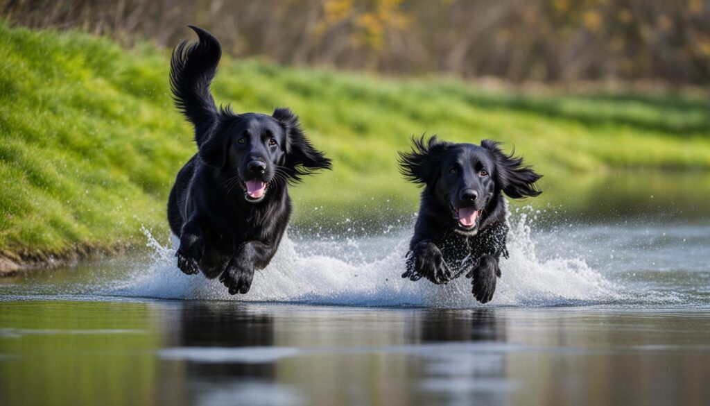 Charakter des Flat Coated Retrievers