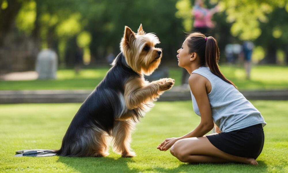 Charaktertraining für Hunde - Yorkshire Terrier