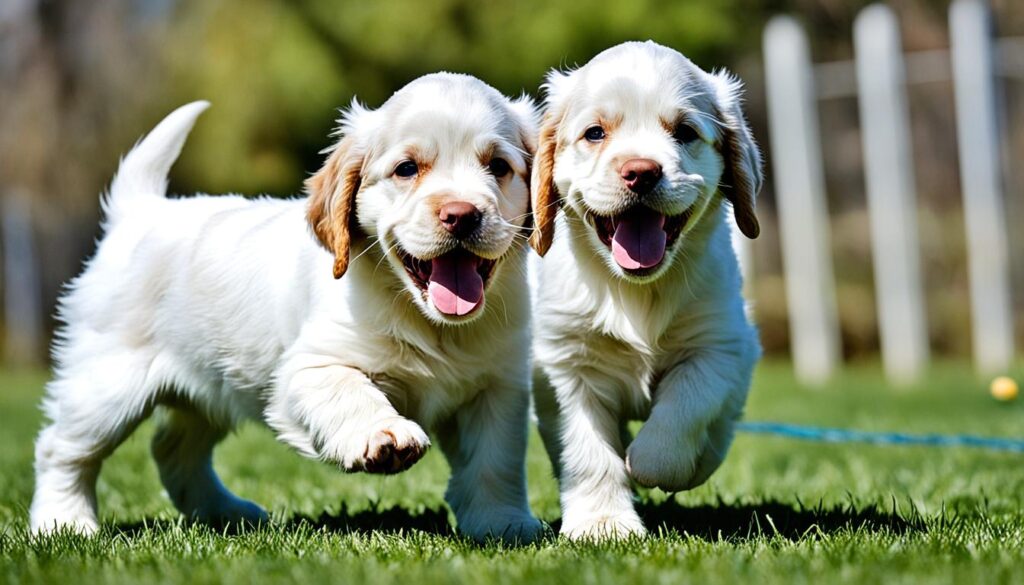 Clumber Spaniel Welpen