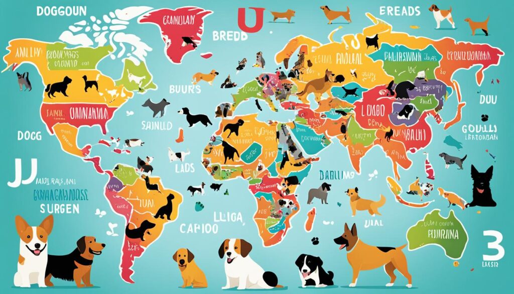 Hundenamen in verschiedenen Sprachen mit J