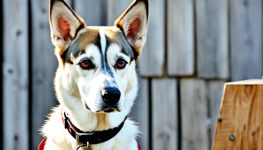 Hundeport mit Laika