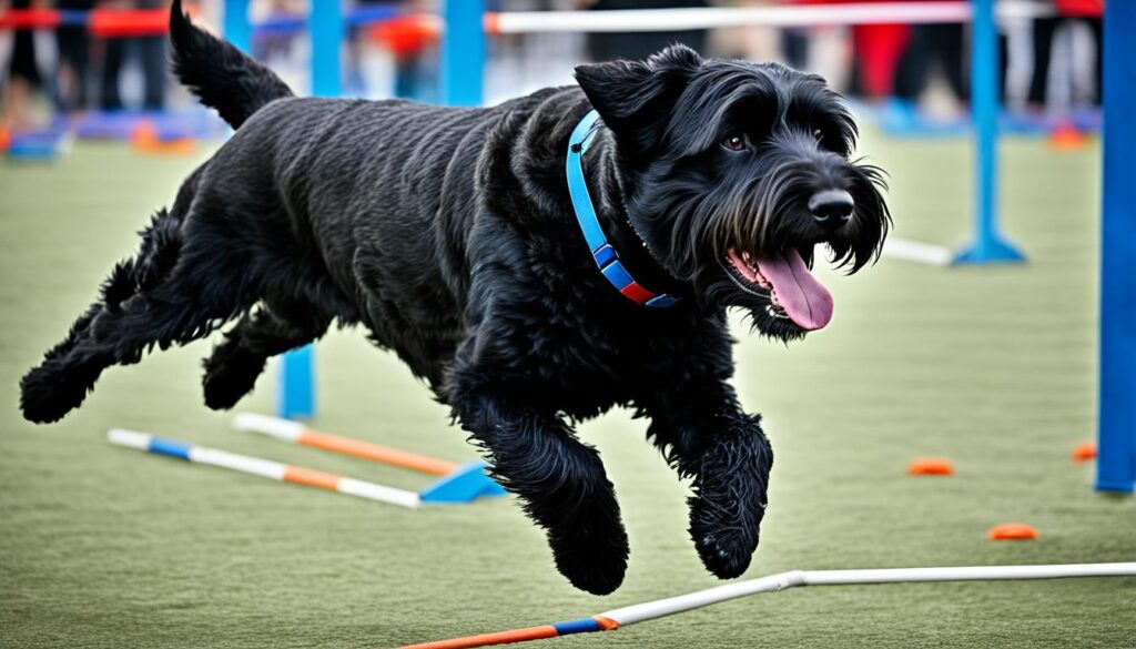 Hundesport Russischer Schwarzer Terrier