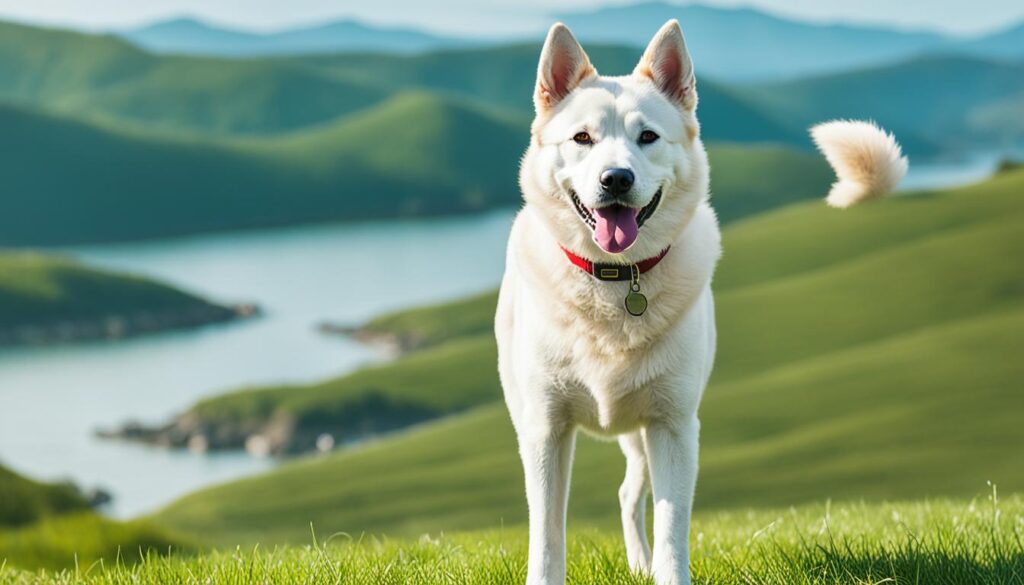 Korea Jindo Dog