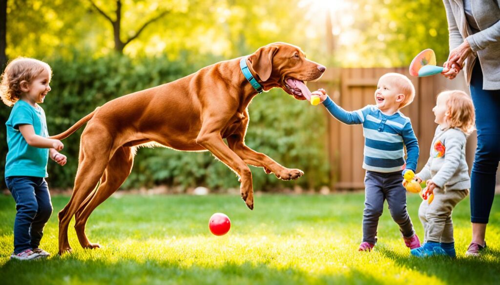 Magyar Vizsla als Familienhund