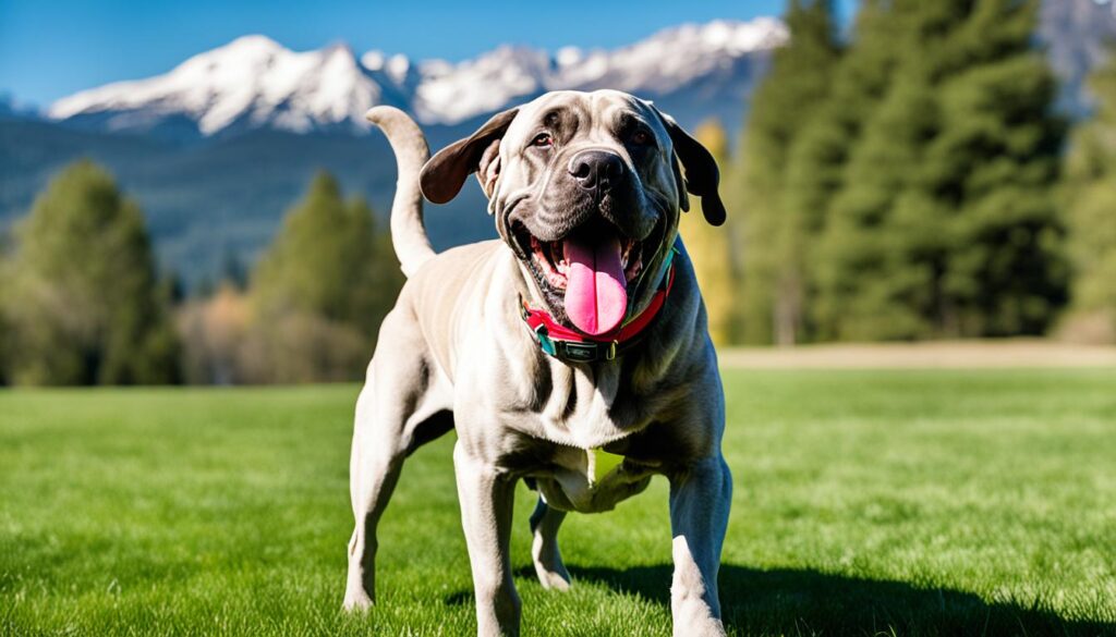 Mastino Napoletano Exercise and Mental Stimulation