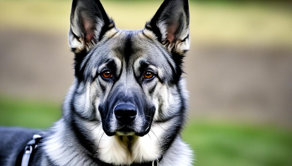 Norwegischer Elchhund Grau