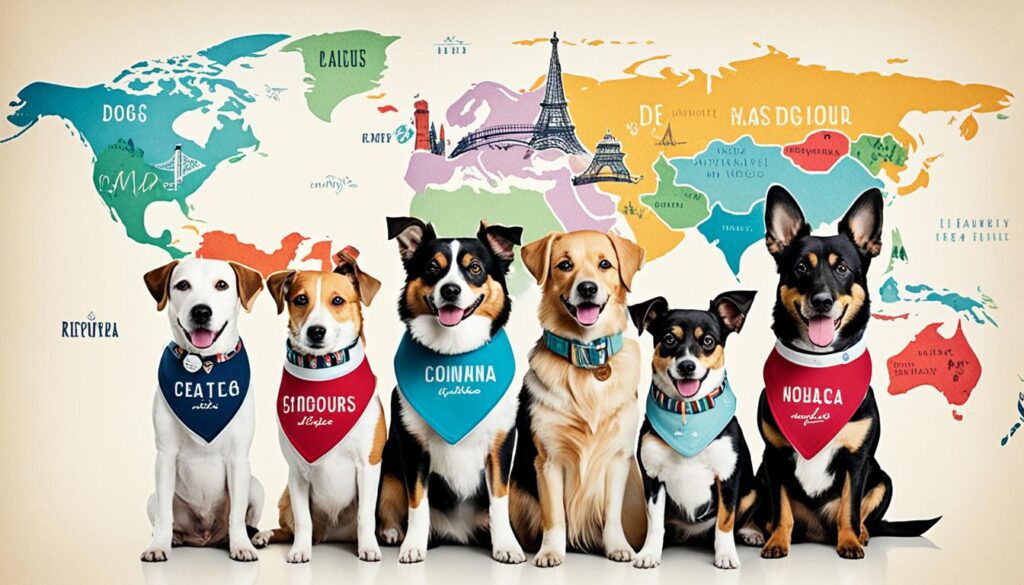 Preppy Hundenamen basierend auf Orten und Reisezielen