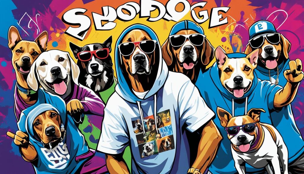 Rapper Dog Names von Snoop Dogg inspiriert