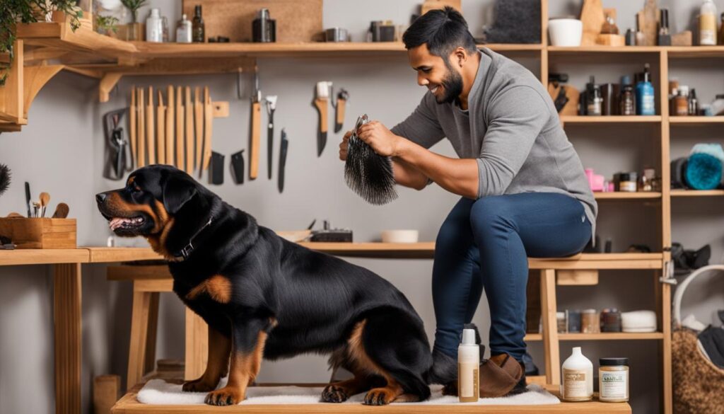 Rottweiler Pflege