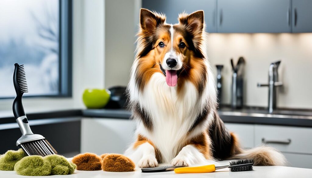 Shetland Sheepdog Pflege und Ernährung