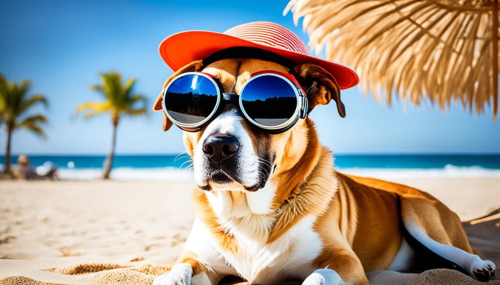 Sonnenschutz für Hundenase