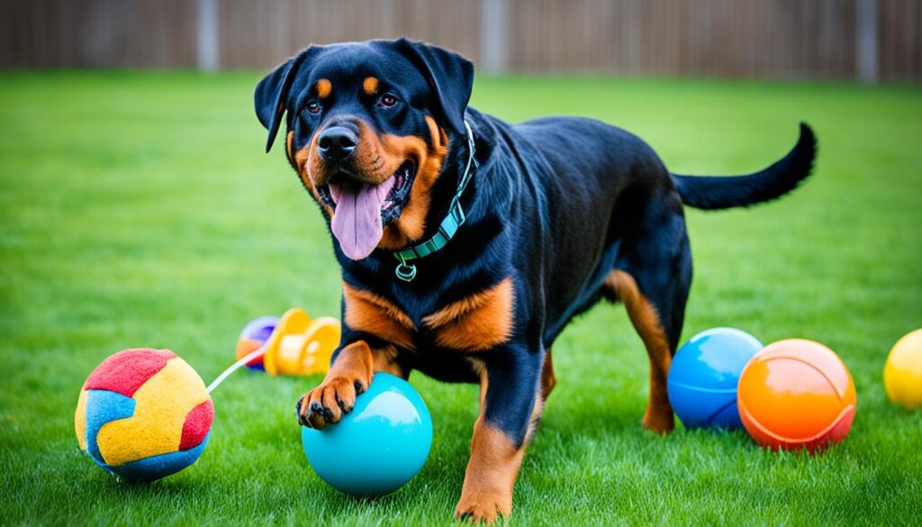 Spielzeug für Rottweiler