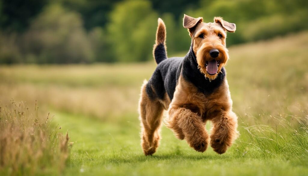 Wesen des Airedale Terriers