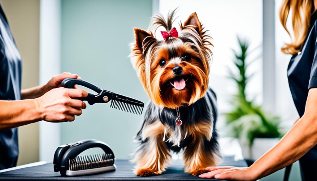 Yorkshire Terrier Körperhaarpflege