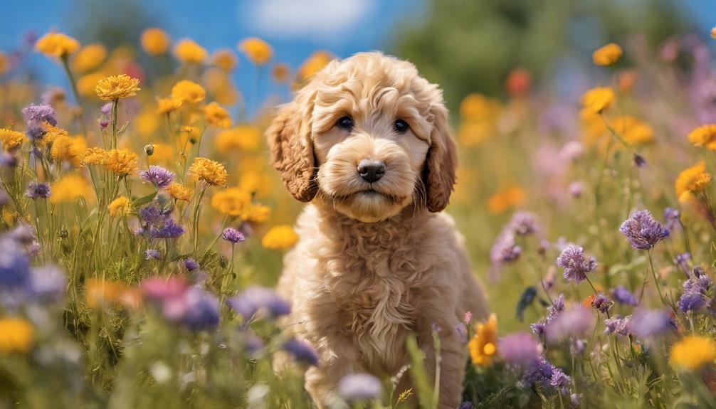 adorable small golden dog