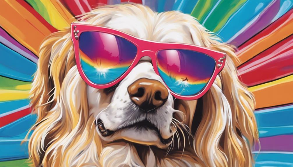 auswahl von hunde sonnenbrillen faktoren