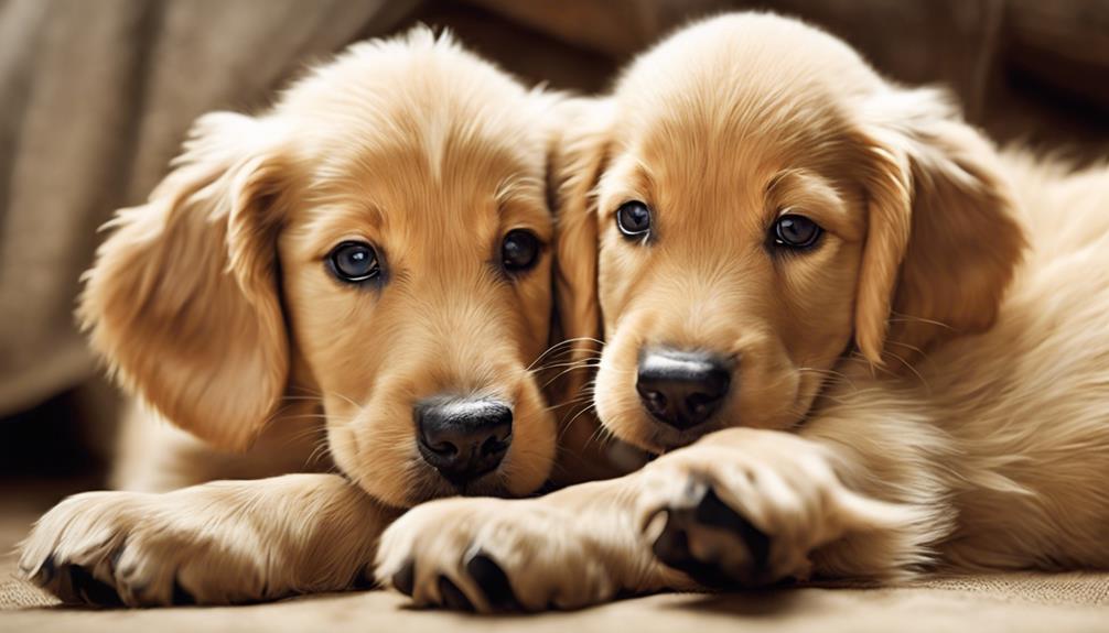 dachshund golden retriever mix cuteness