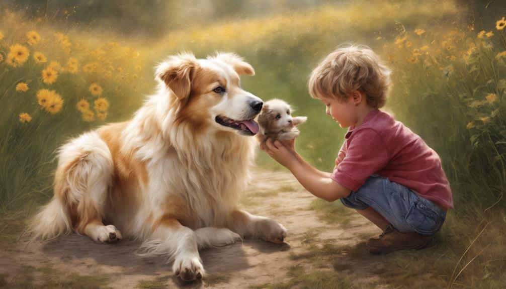 gentle with children pets