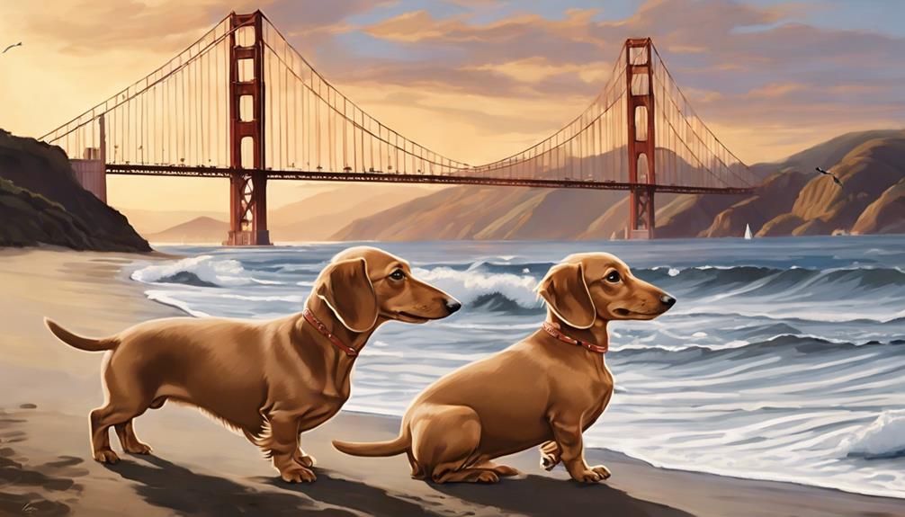 golden gate dachshund california