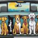 hunde an bord autoaufkleber beliebt