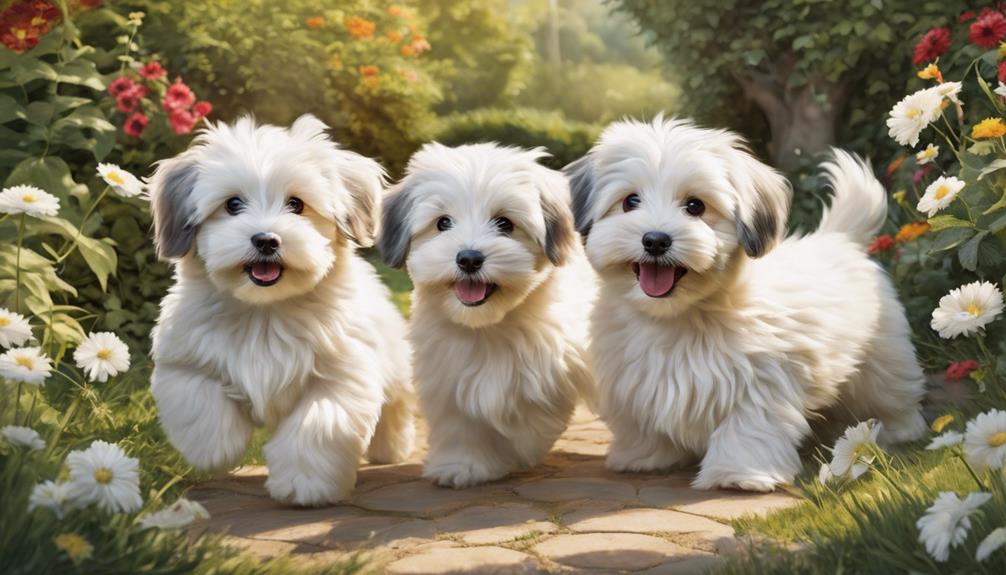 lively havanese puppies