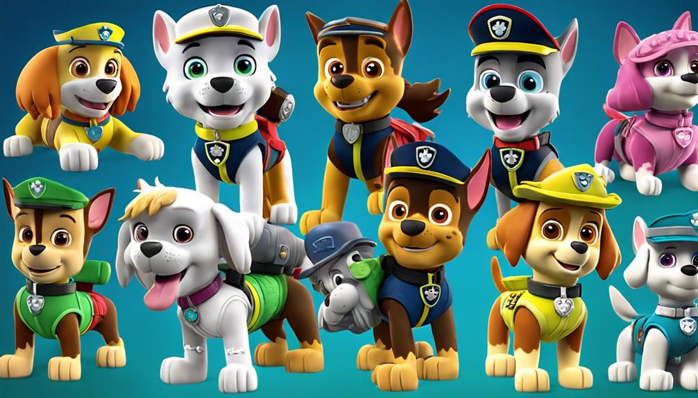 paw patrol weniger bekannt