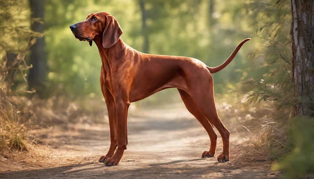 redbone coonhound merkmale erkunden