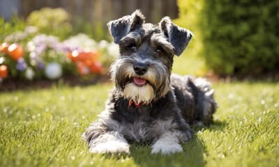 schnauzer pudel mix als familienhaustier