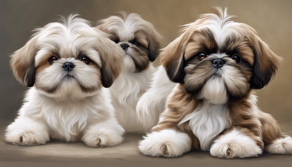 small fluffy companion dog