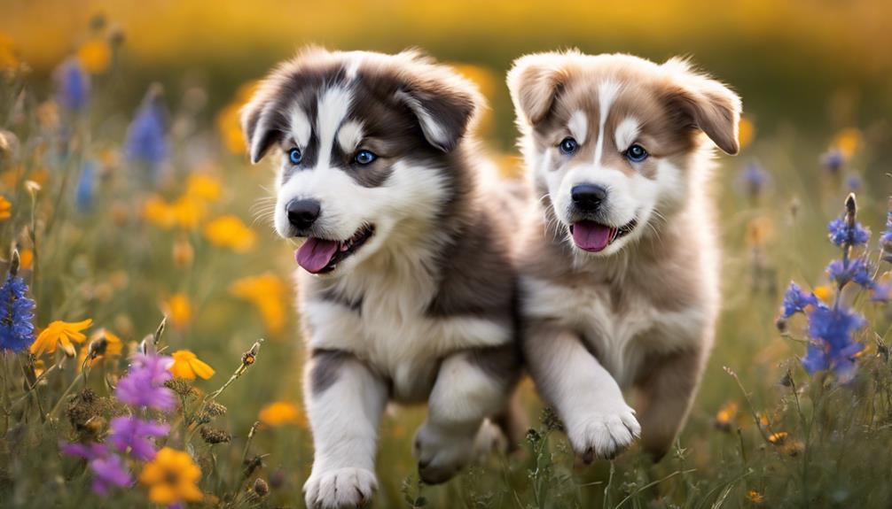 smiling puppies in germany