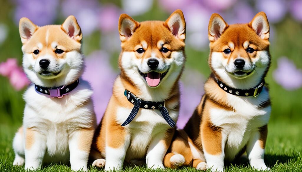 Einzigartige Shiba Inu Welpen