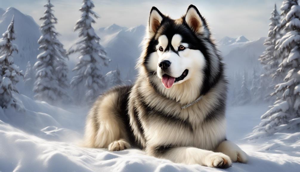 alaskan malamute fluffy friend or sled dog superstar