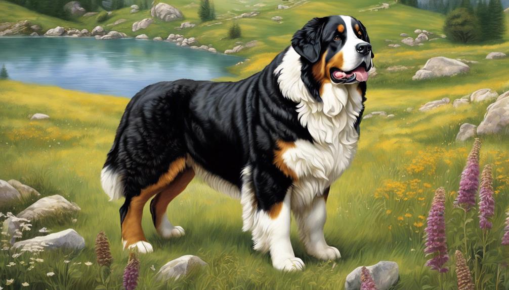 change to bernese mountain dog