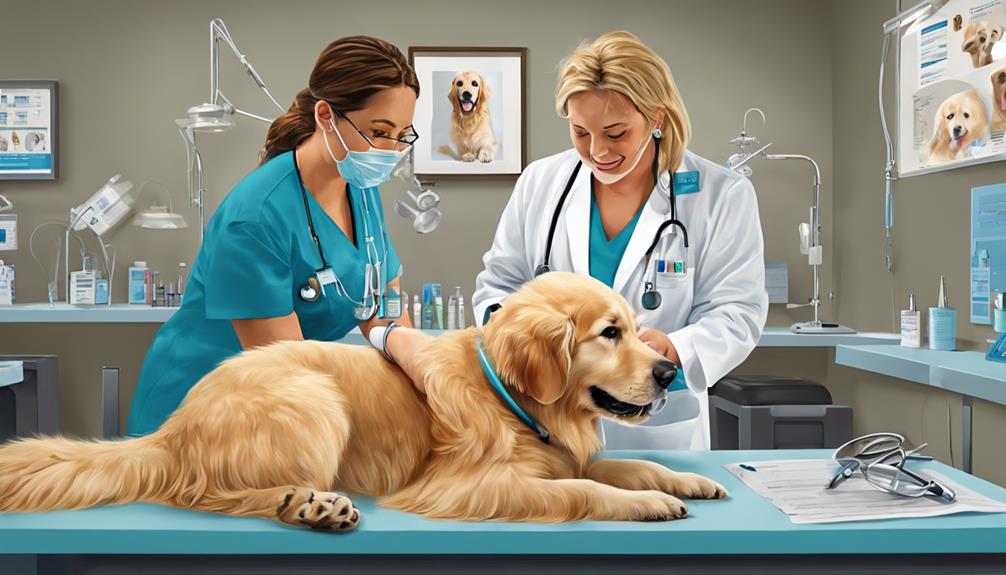 veterinary care and exam plan