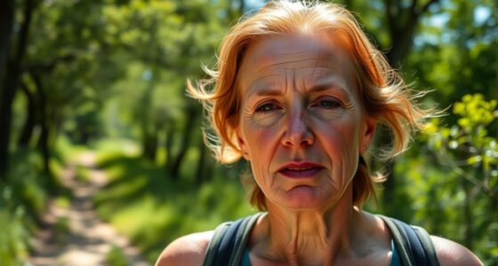 Hitzeerschöpfungssymptome während des Spaziergangs