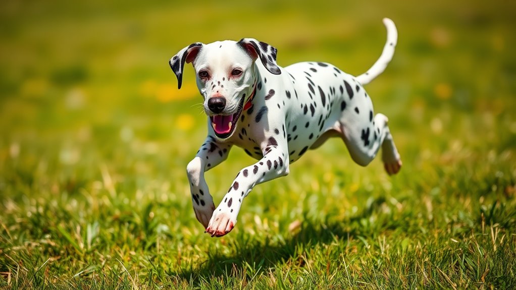 aktive agile energiegeladene Hunde