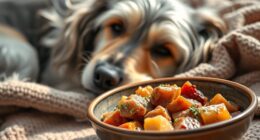 Anpassung des Hundefutters für Senioren