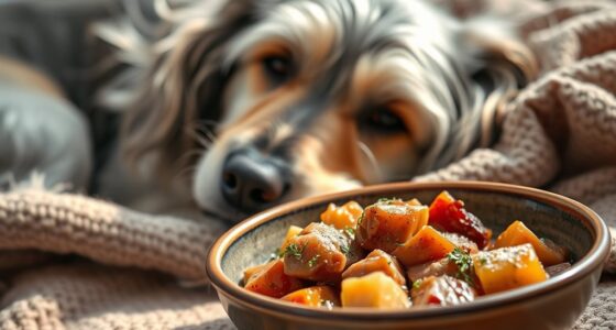 Anpassung des Hundefutters für Senioren