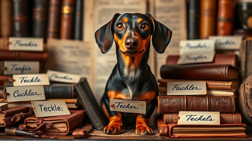 künstlerische literarische Hundennamen